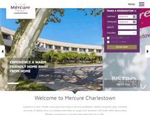 Tablet Screenshot of mercurecharlestown.com.au
